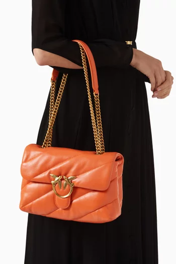Classic Love Puff Bag in Sheep Leather