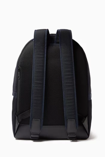 Signature Stripe Backpack in Textured Mesh