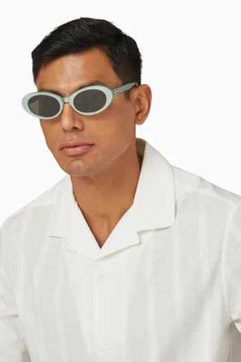 نظارة شمسية جينز جي آر سي 4 أسيتات للجنسين