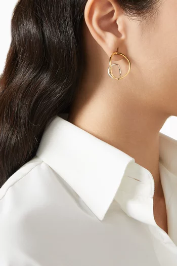 Soley Earrings in 18kt Gold-plated Sterling Silver
