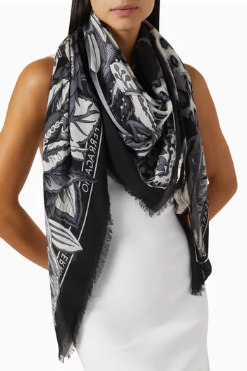 Togo Printed Scarf in Cashmere
