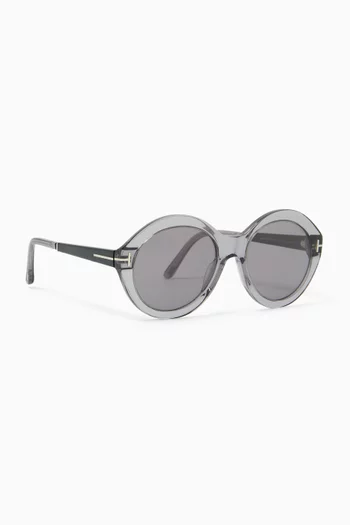 Seraphina Sunglasses in Plastic