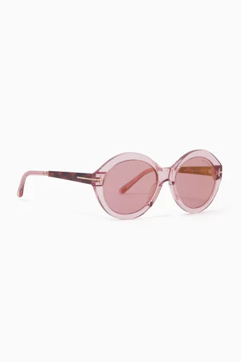 Seraphina Sunglasses in Plastic