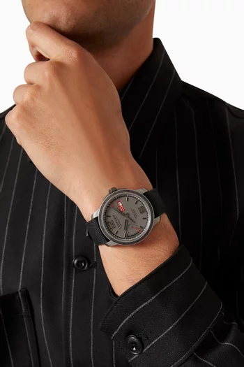 Mille Miglia Mechanical Titanium Watch, 43mm