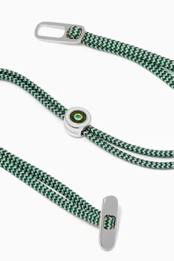 Opus Chalcedony Rope Bracelet in Sterling Silver