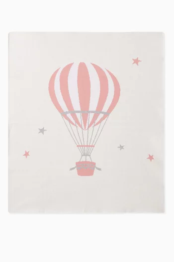Hot Air Balloon Baby Blanket