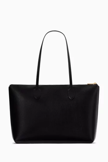 Large Bleecker Tote Bag in Saffiano Leather