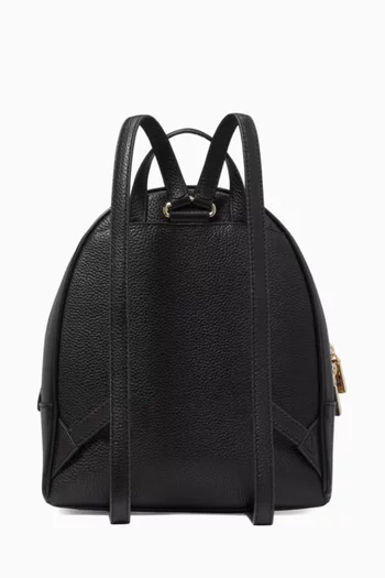 Small Hudson Backpack in Pebbled Leather