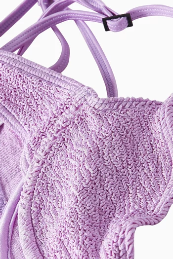 Gracie Balconette Bikini Top in Authentic Crinkle™ Fabric