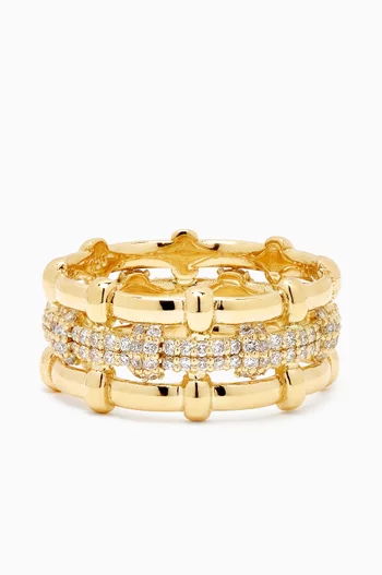 Burlington Love Diamond Ring in 18kt Gold