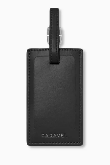 Luggage Tag in Recycled Vegan Leather
