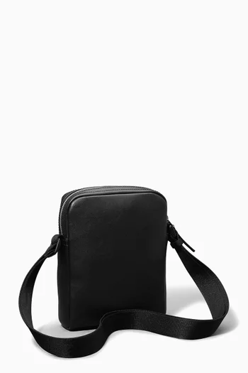 Monogram Soft Reporter Bag in Faux-leather