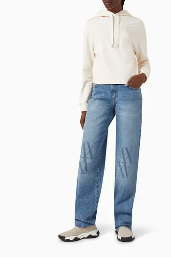 J52 Low-rise Relaxed-fit Jeans