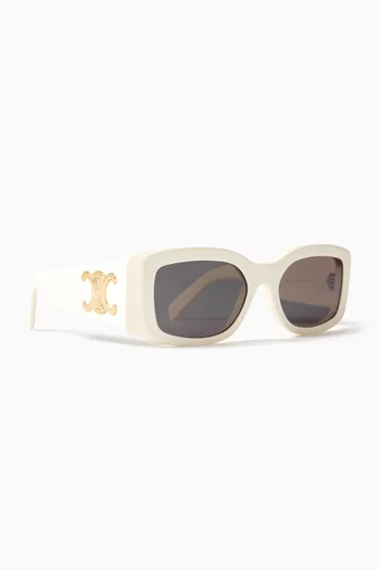 Triomphe Butterfly Sunglasses in Acetate