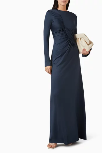 Ruched Detail Gown