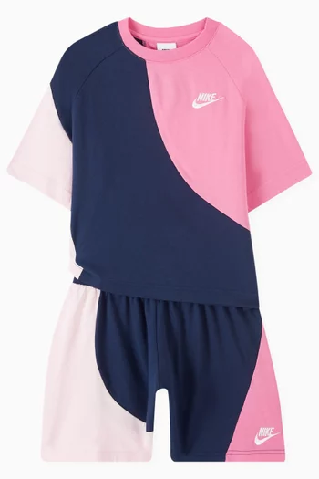 Shorts in Cotton Jersey