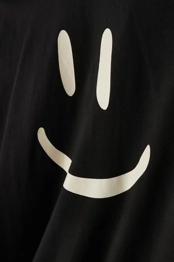 Roxo Smiley Face T-shirt in Organic Cotton