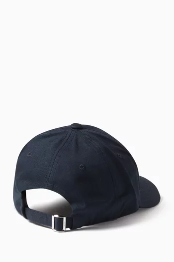 Logo-embroidered Cap in Cotton-twill