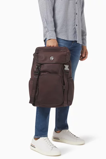 Icon Backpack in Matte Twill