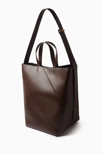 Medium Vertigo Tote Bag in Leather