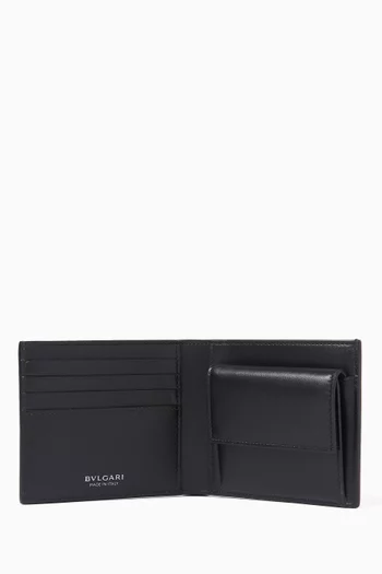 Logo Infinitum Bifold Wallet in Leather