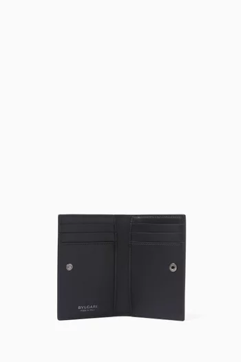 Serpenti Forever Folded Card Holder in Leather