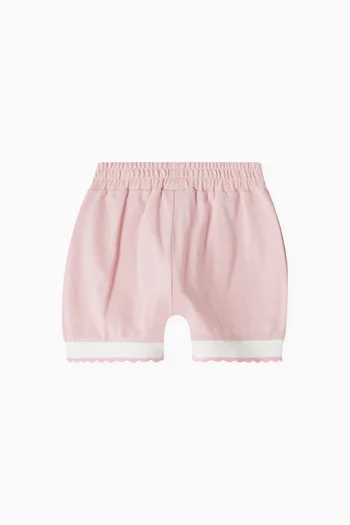 Logo Shorts in Cotton