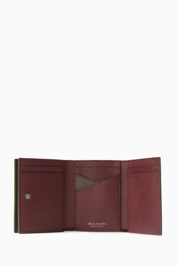 Trifold Wallet in Leather