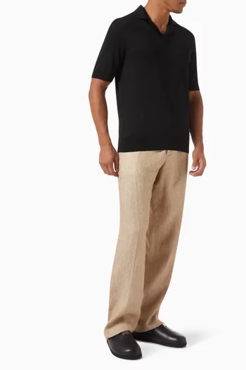 Classic Pants in Linen Twill