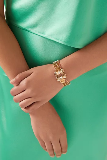 Neiva Bracelet in 14kt Gold-plated Metal