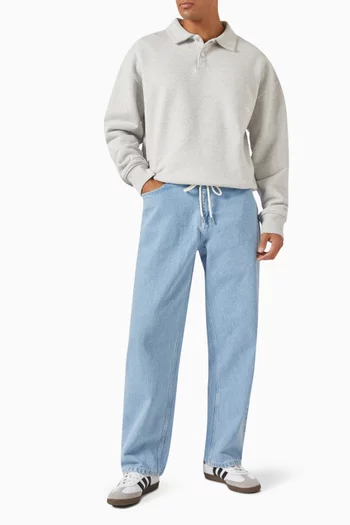 Mid-rise Straight-leg Jeans