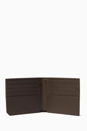 Piccolo Bi-fold Wallet in Intrecciato Leather