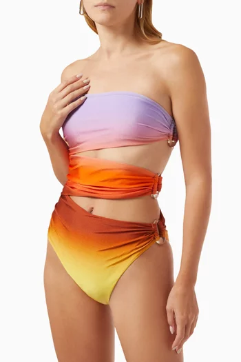 Esmeralda One-piece Swimsuit in Stretch Nylon