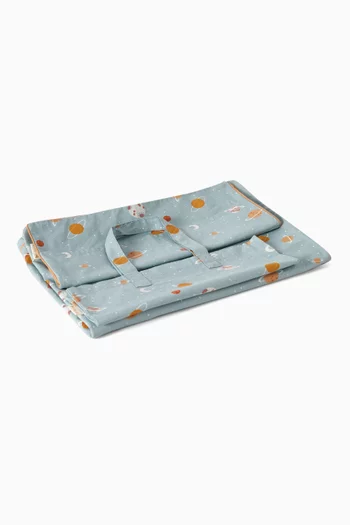 Planetary Graphic Bedding Set in Organic Cotton