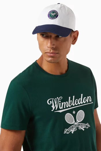 كاب بشعار Wimbledon قطن تويل