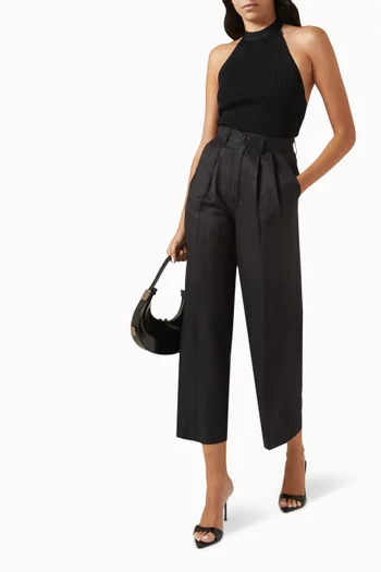 Carrie Cropped Pants in Lyocell