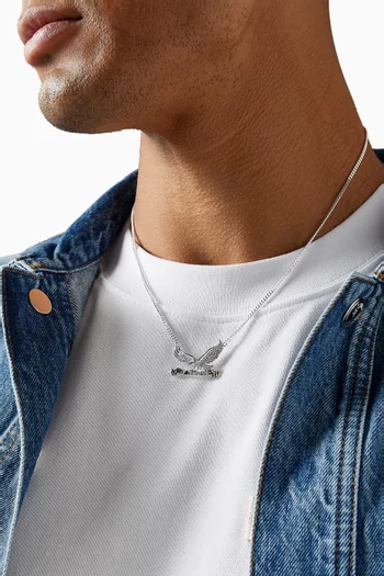 Eagle Necklace in Sterling Silver
