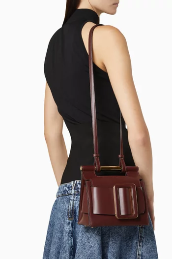 Romeo Top-handle Bag in Palmellato Calfskin Leather
