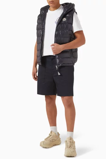 Barant Down Vest in Micro Chic Nylon