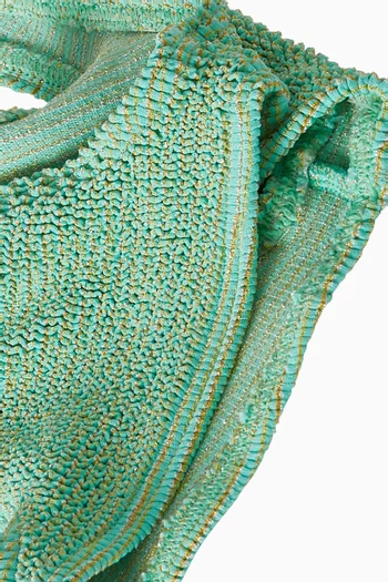 Scout Bikini Top in  Authentic Crinkle™ Fabric