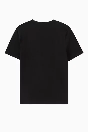 Logo T-shirt in Cotton Jersey