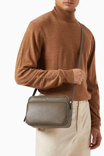 Sartorial Messenger Bag in Leather