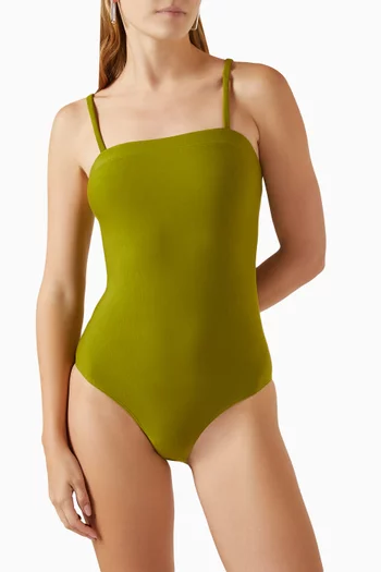 لباس سباحة سيسيليا قطعة واحدة قماش بيراتكس