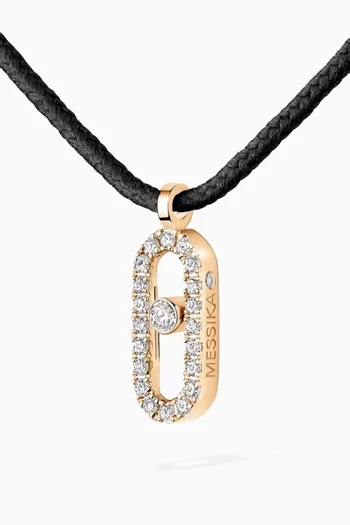 Cares Pendant Necklace in 18kt Rose Gold