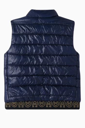 Logo Quilted Vest