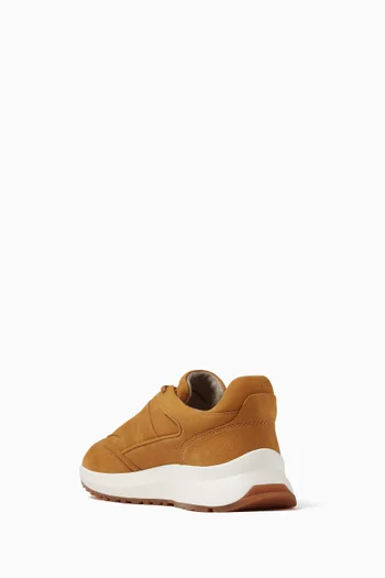 Dressy Slip-on Sneakers in Nubuck