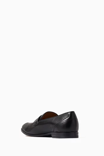 Windsor Loafers in Grained Leather