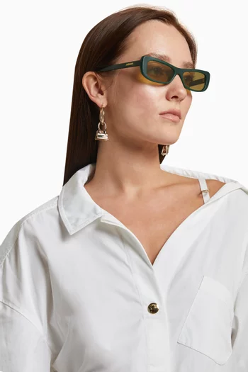 Les Lunettes Capri Sunglasses in Acetate