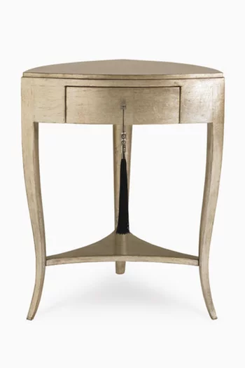 Pompeii- Gold Tres, Tres Chic Side Table