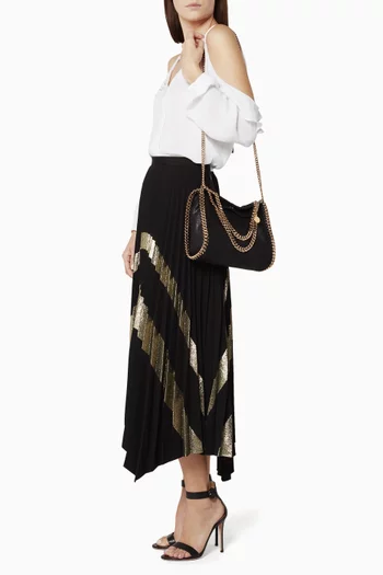 Black Falabella Mini Shoulder Bag